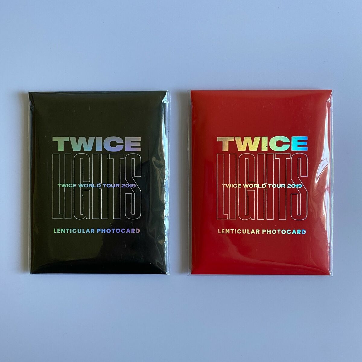 TWICE 'TWICELIGHTS' WORLD TOUR 2019 OFFICIAL MD - SEALED LENTICULAR  PHOTOCARD PC