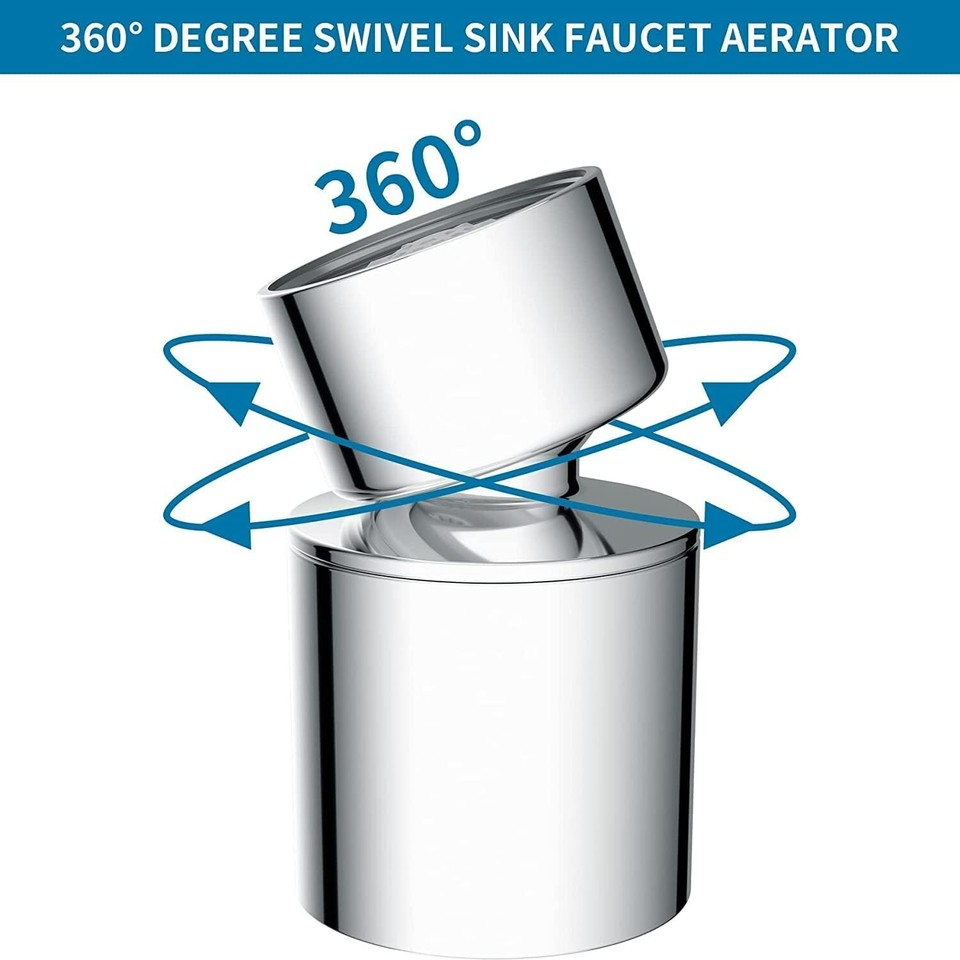 NSF Certified Faucet Aerator, CUPC Certification 360 Degree Kitchen