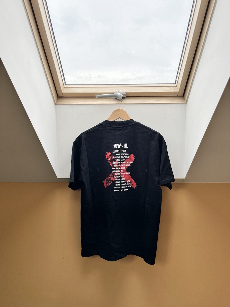 Vintage Avril Lavigne T Shirt Medium Under My Skin Europe Vintage Avril Lavigne T Shirt Medium Under My Skin Europe