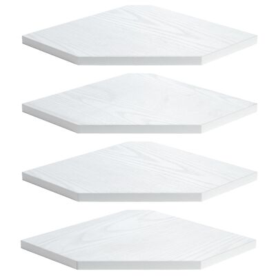 Corner Shelf Wall Mount Corner Floating Shelves Set of 4 Corner Wall Shelf Or...