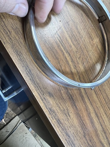 1962 1963 1964 Impala Bel Air Biscayne Headlight Retaining Ring #31 - Picture 3 of 10