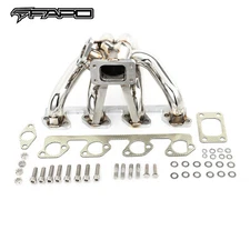 FAPO Turbo Manifold T3 Center Mount for 84-89 Mercury Cougar Merkur XR4Ti 2.3L