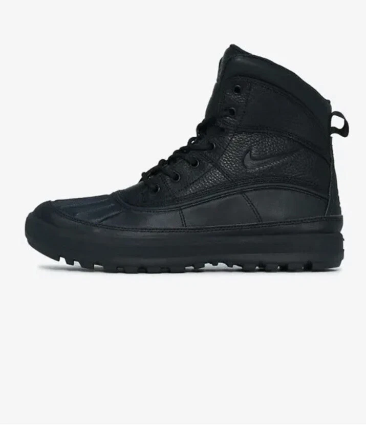Nike ACG Woodside II Triple Black Boots 525393 090 Men Size 8.5