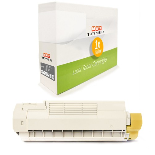 MWT Cartridge Yellow For OKI C-5800-LDN C-5800-DN C-5550-MF C-5900-N C-5800-N