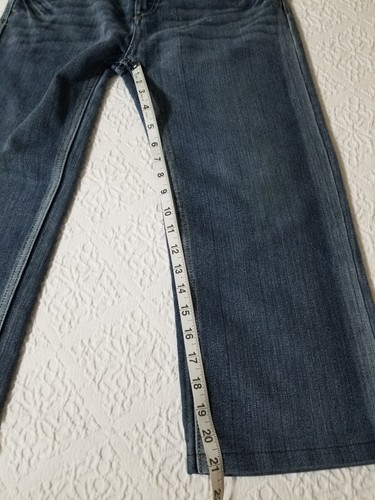 Red Camel Boys Size 20 Relaxed Straight Leg Denim Jeans 32x21 Adjustable - Picture 14 of 16