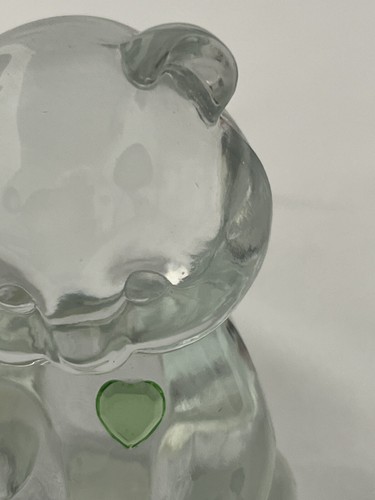 Fenton Art Glass Handmade August Birthday Bear Figurine - Picture 13 of 17