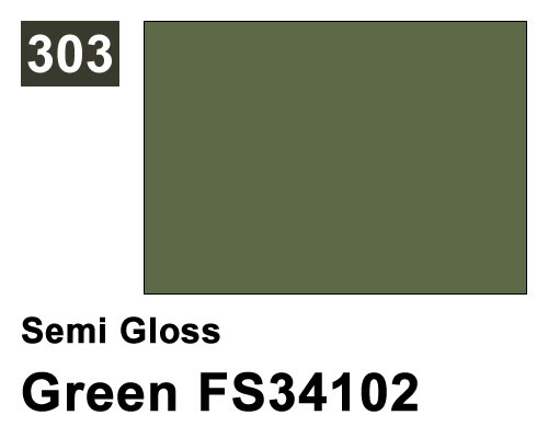 Mr.Hobby G303 Mr.Color Semi Gloss 303 Green FS34102 (10ml) modellismo