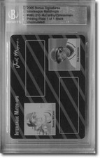 Brandon McCarthy * RYAN ZIMMERMAN Rookie Printing Press Plate BGS 1/1