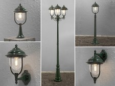 Laternen für draußen wetterfest, Ideen Gartenbeleuchtung, Gartenlampen mit Strom