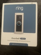 Ring Video Doorbell 2nd Generation-Satin Nickel New