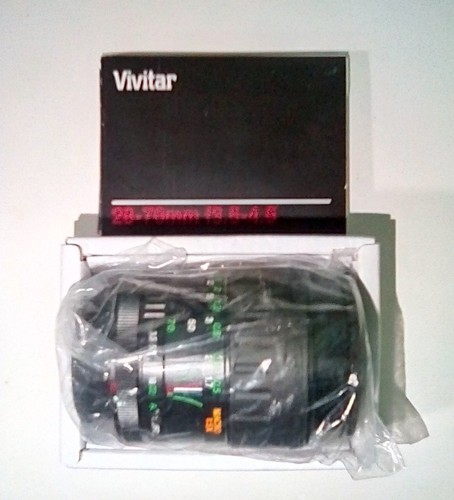 Vivitar 28-70mm/f3.5-4.5 Interchangeable Macro 1.5x Lens for Canon (BRAND NEW!) - Picture 2 of 3