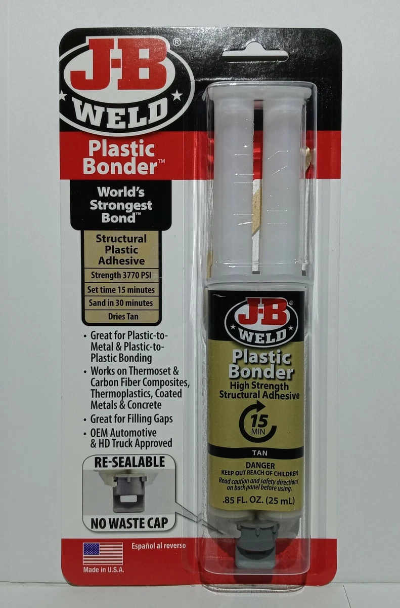 JB Weld Plastic Bonder, Reinforcing Your Repair, How To, 54 OFF