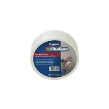 Gyproc FibaTape Plasterboard Tape Joints White 90m x 48mm Adhesive Scrim Tape