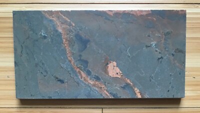 Copper Dune VC Granite 15 x 7.5cm x 9mm Tile Sample for crafts/art