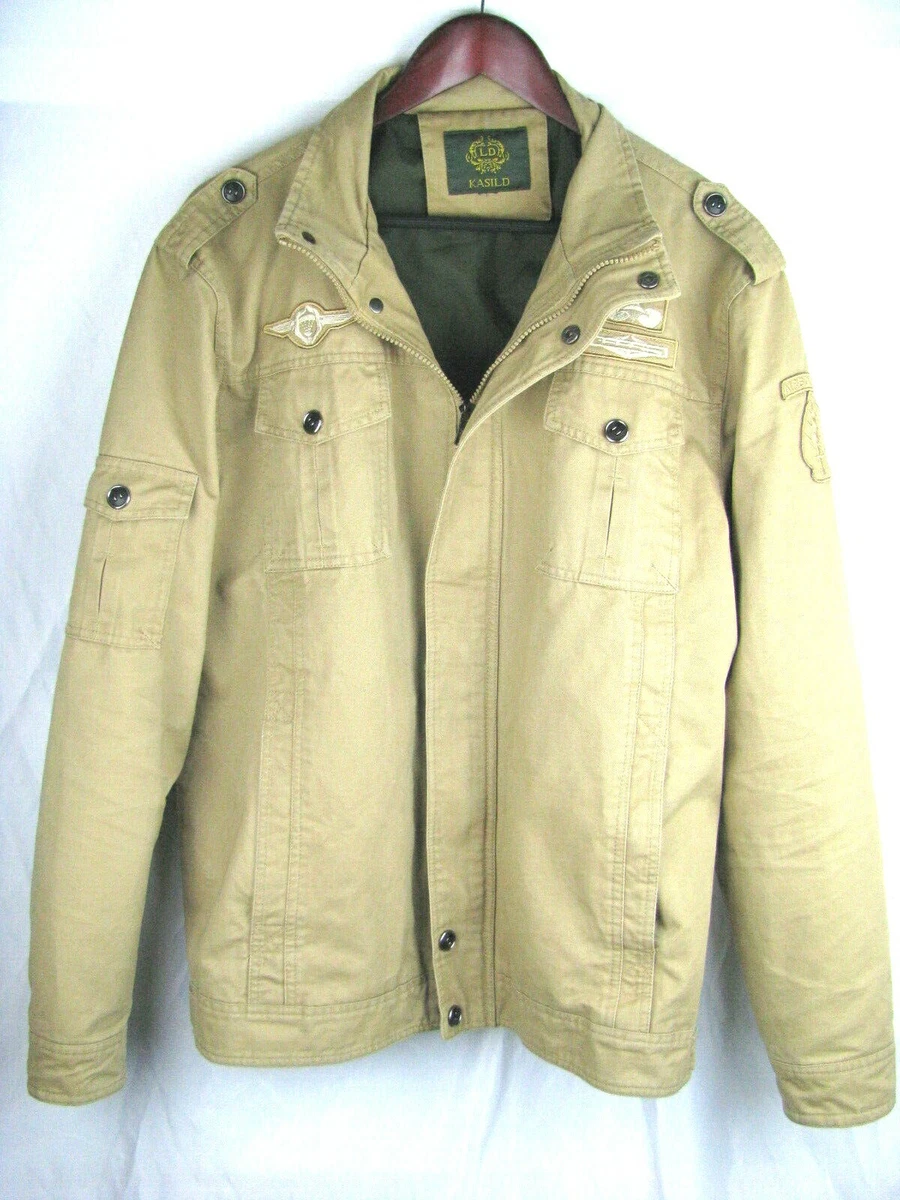 Tan flight cheap jacket