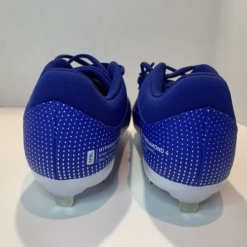 Botines de softbol de metal Nike Hyperdiamond 4 Elite CZ5920-414 azules para mujer talla 8,5 - Imagen 9 de 17