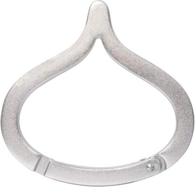 Dragon Quest Smile Slime Carabiner Metal Slime