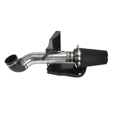 Polished 4" Cold Air Intake+Heat Shield For 1999-07 Chevy GMC V8 4.8L/5.3L/6.0L
