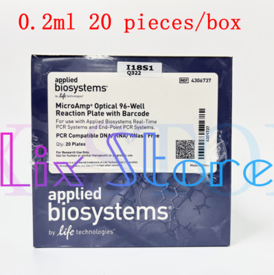 NEW Optical 96-well plate reaction plate 4306737 fluorescence quantitative 0.2ml