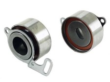 Rodillo tensor de correa de distribución de motor Koyo OEM con soporte nuevo para Honda para Acura