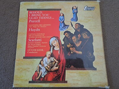 Purcell - Behold, I Bring You Glad Tidings - Turnabout    TV 34180S - UK - 1968