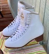 Jackson Artiste Figure Ice Skates 1790 Ultima Mark IV Blades Women’s 7 B EUC