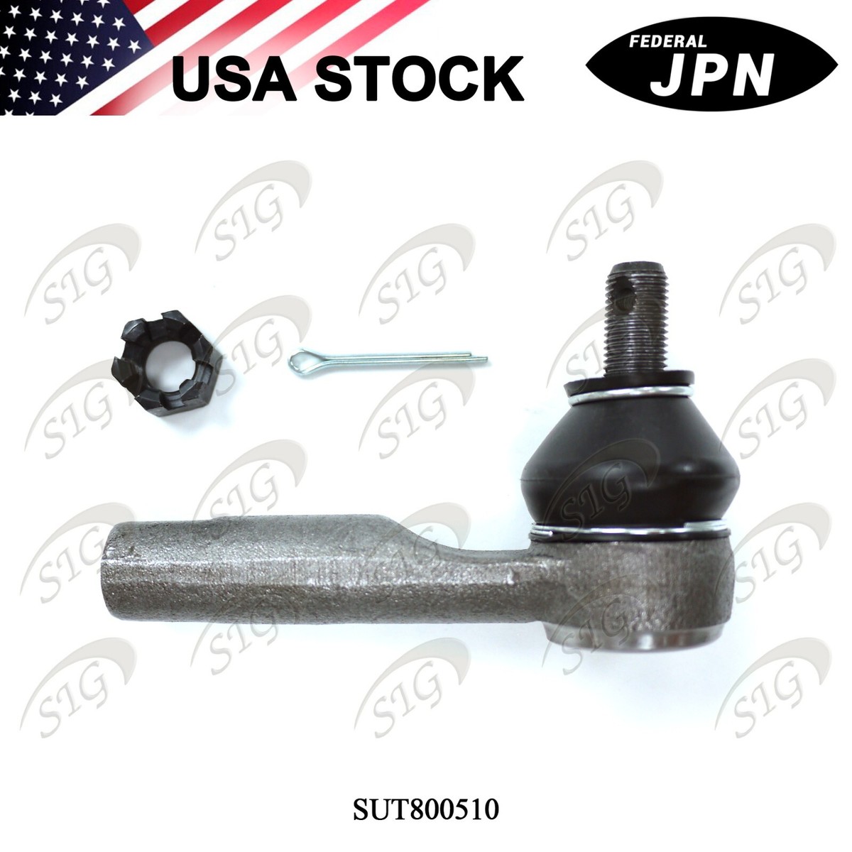 10-Piece Suspension Kit For 2007-2011 Honda CR-V – Tie Rods, Sway Bar Links & Boots Included