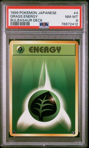 Grass Energy #4 Japanese Intro Pack: Bulbasaur 1999