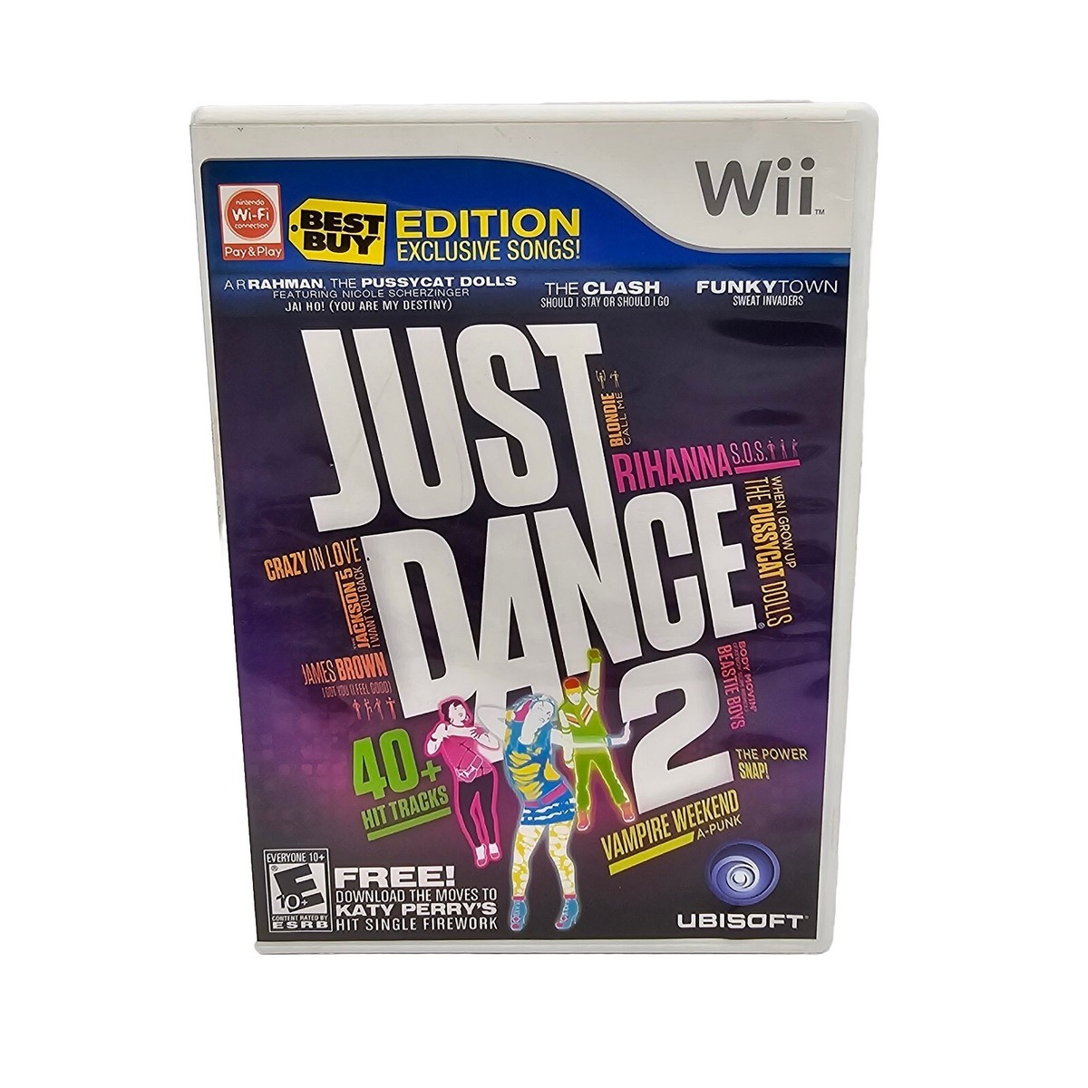 Just Dance 2 (Nintendo Wii 2010) Best Buy Edition Exclusive Songs