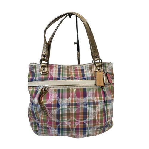 Y2K COACH Poppy Opart Studs Sequin Hobo | eBay