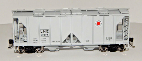 Tolva cubierta Bowser HO #43274 L&NE 70 toneladas RTR #12717 NUEVA | Zustand: New