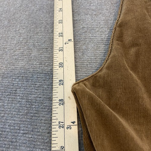 NYDJ Pants Womens Size 12P Brown Corduroy Mid Rise Straight Leg Fits 33W 29L - Picture 12 of 14