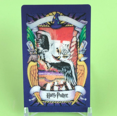 Hedwig Harry Potter Chocolate Frog Card 2001 Japanese USJ Warner