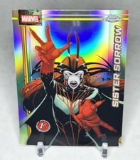 2026 Topps Chrome Marvel- Sister Sorrow 1st Debut Refractor #159