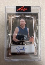 Steve Nash 2025 Leaf Metal Sports Heroes #BA-SN1 Acetate Bronze /15 Auto