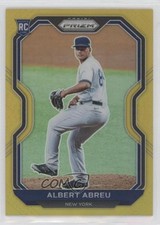 2021 Panini Prizm Tier II Gold Prizm 9/10 Albert Abreu #193 11ta
