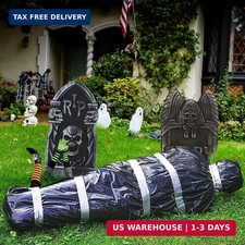 Halloween Scary Decorations Corpse Dead Victim Props 60 inch Hanging Dead Body D