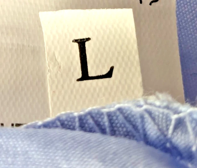 Bata de encaje con ojales para mujer GRANDE azul bebé abotonada bohemia excelente estado Foto 3 de 4