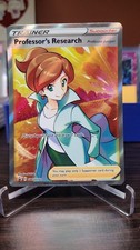 Professor's Research Trainer SWSH152 Professor Juniper Promo Card Holo