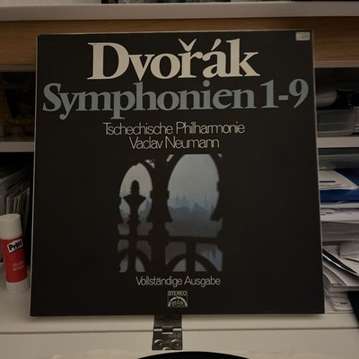 DVORAK SINFONIEN 1-9 8 LP BOX VÁCLAV NEUMANN C418
