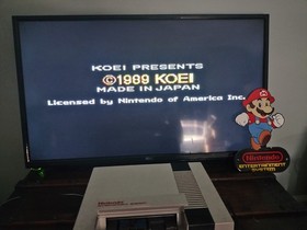 Genghis Khan Nintendo NES Game Cartridge Tested 