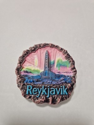 Souvenir 3D Fridge Magnets Reykjavik Island Home Decoration Travel Holiday 