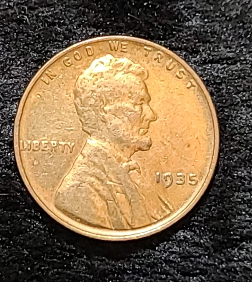 1935 Wheat Proof Penny RD DDO DDR Error Wheat Pennies - Image 2 of 4