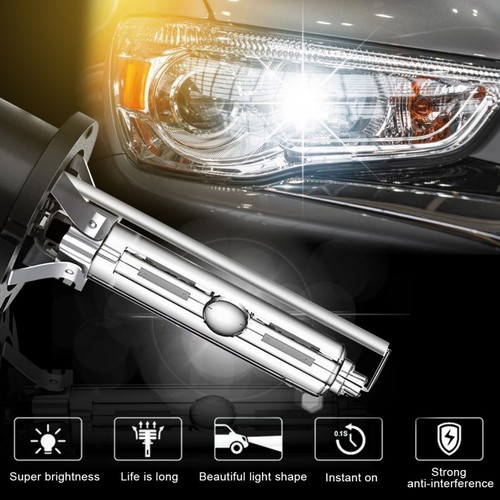High Quality 2X D2S D2R Xenon Headlight Bulb Replace HID Super White 6000K - Picture 12 of 21