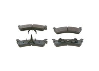 Bosch Bremsbelagsatz, Scheibenbremse 0 986 424 655 FüR Ford USA