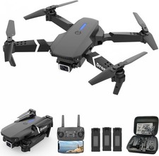 Dual Camera for Adults Kids, Foldable RC Quadcopter for Beginners