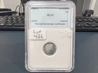 1900 S 10c Barber Dime High Grade Encased in Holder  (BE)