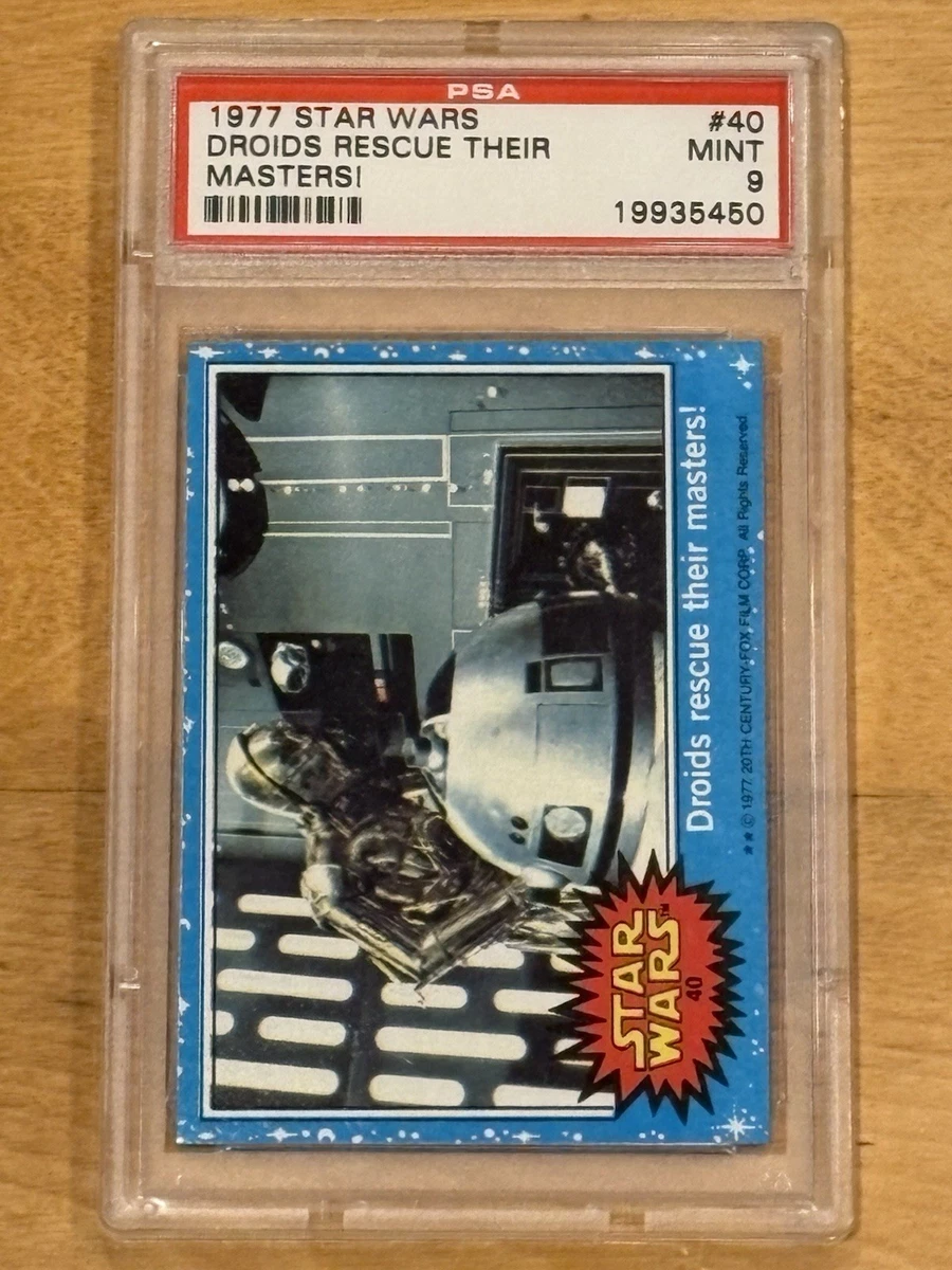 Star Wars Topps Professional Sports Authenticator (PSA) Trading