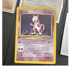 Wizards of the Coast Base Set Mewtwo 10/102 1st Edition Holo German HP60