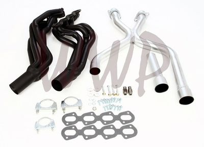 #ad Black Performance Exhaust Headers 96 04 Ford Mustang Cobra Mach 1 4.6L V8 $199.95